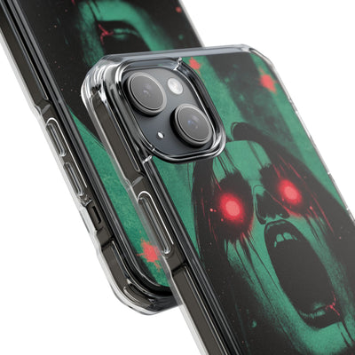 Crimson Emerald Scream · Impact Phone Case for iPhone · Magsafe