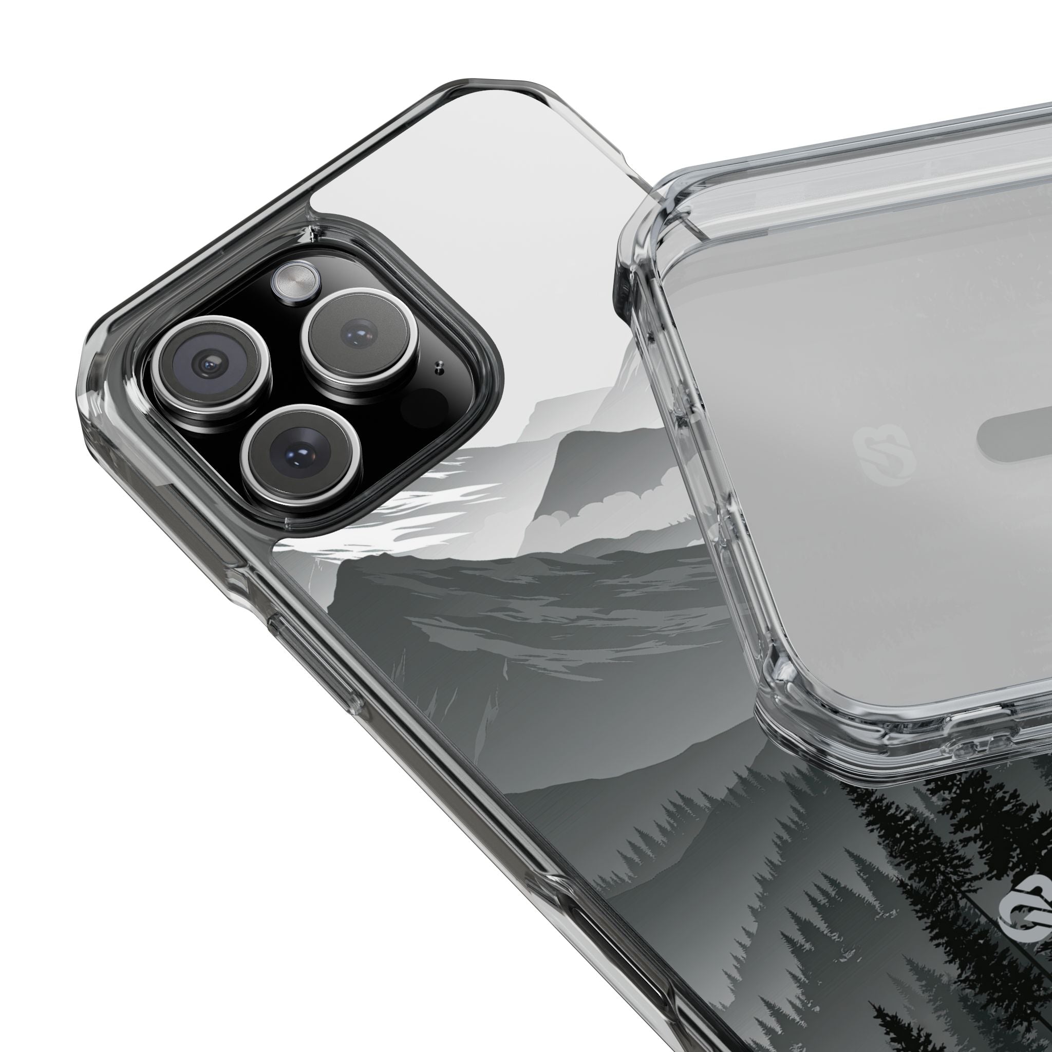 Grey Impact MagSafe Phone Case for iPhone - Granite Ridge Mist