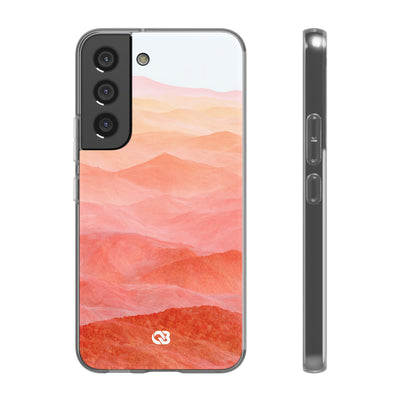 Alpenglow Ridge Vista · Lite Phone Case for Samsung · Orange