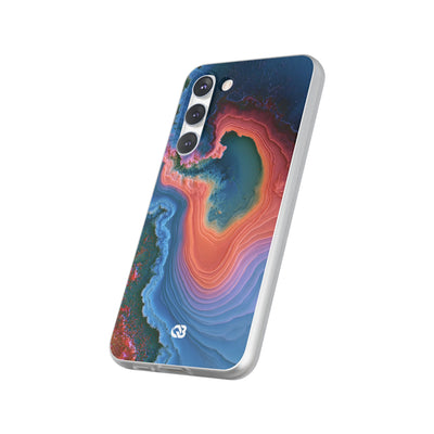 Luminous Resonance · Lite Phone Case for Samsung · Blue