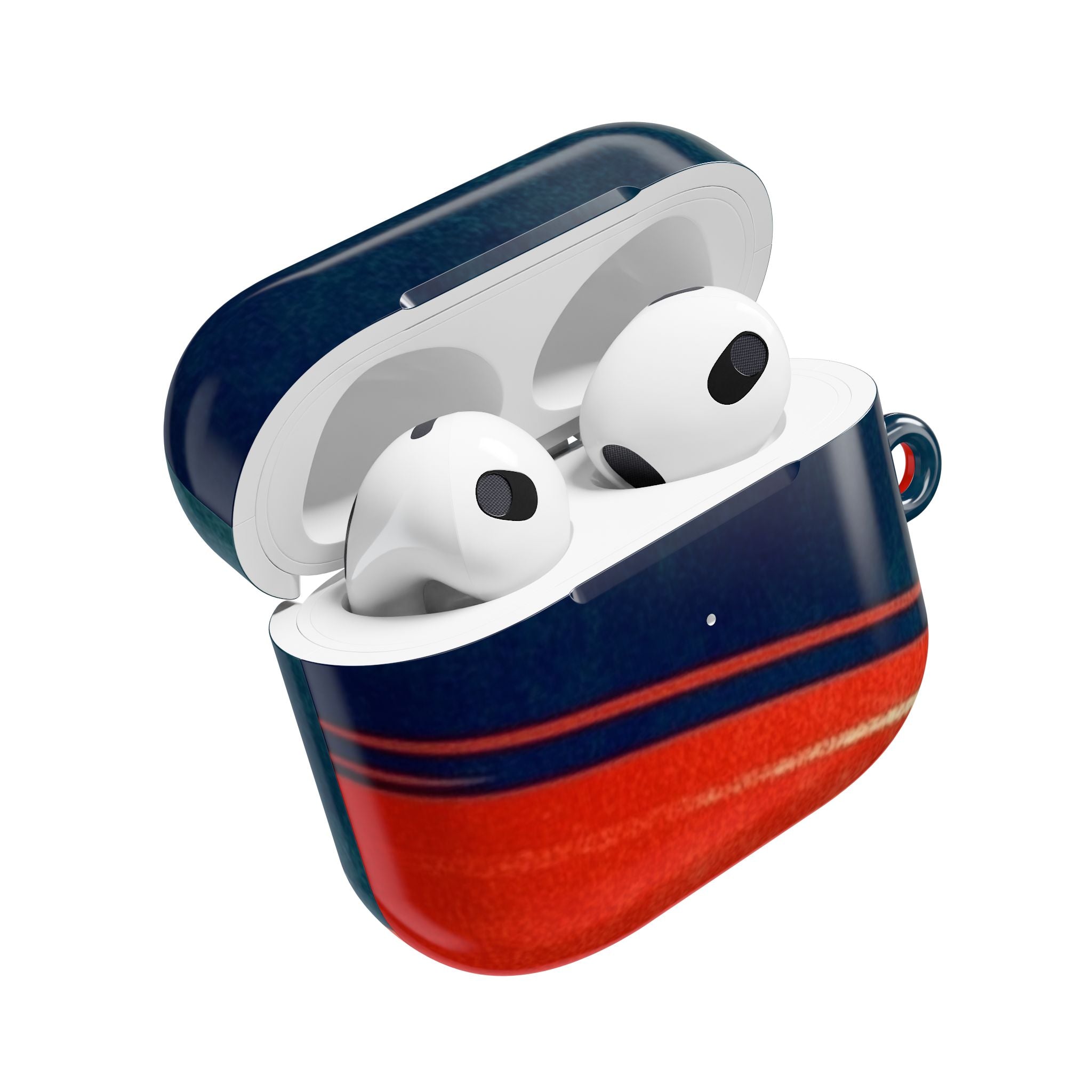 Navy Streak - AirPods Case