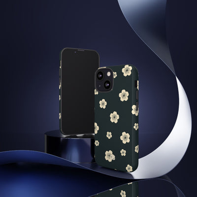 Midnight Sakura Bloom · Tough Phone Case for iPhone · Black