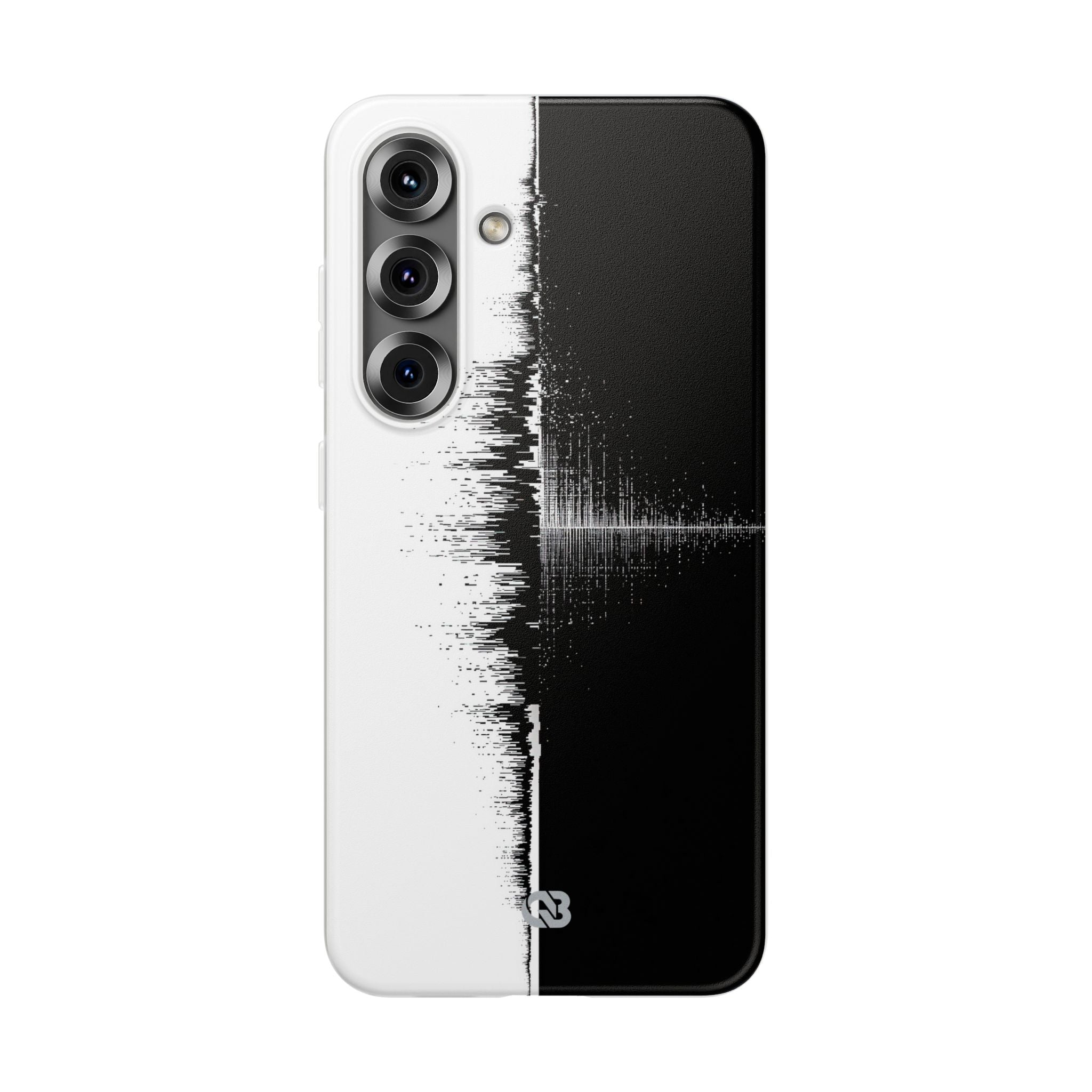 Black Lite Phone Case for Samsung - Static Signal Split