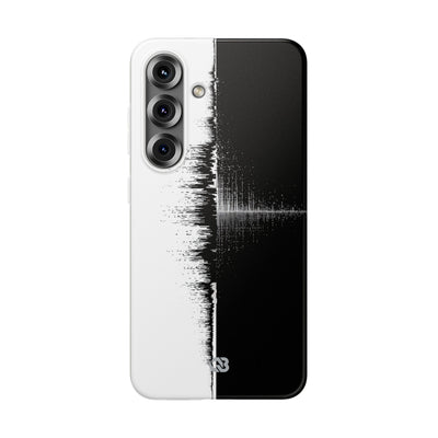 Black Lite Phone Case for Samsung - Static Signal Split