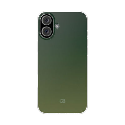 Green Lite Phone Case for iPhone - Shadow Moss Grain