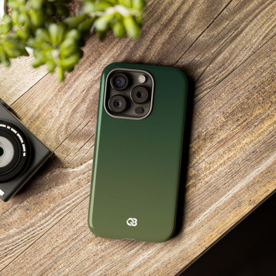 Evergreen Gradient · Tough Phone Case for iPhone · Green