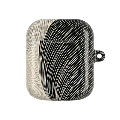 Minimal Frond Study · Hard Case for AirPods & AirPods Pro · Black