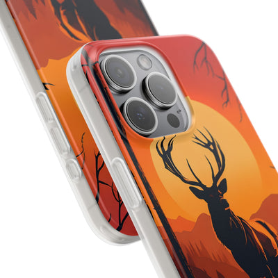 Amber Ridge Stag · Soft Phone Case for iPhone