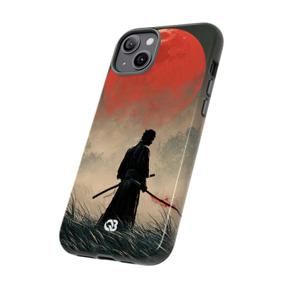 Crimson Moon Ronin · Tough Phone Case for iPhone · Red