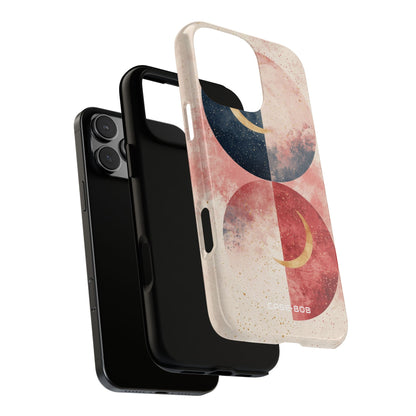 Kultainen kaarisilmukka iPhone 16 Pro Max -kovaus - Tough