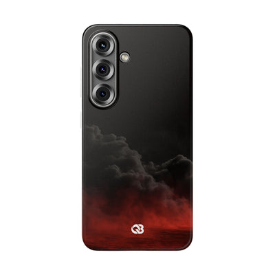 Crimson Fog Void · Lite Phone Case for Samsung · Black