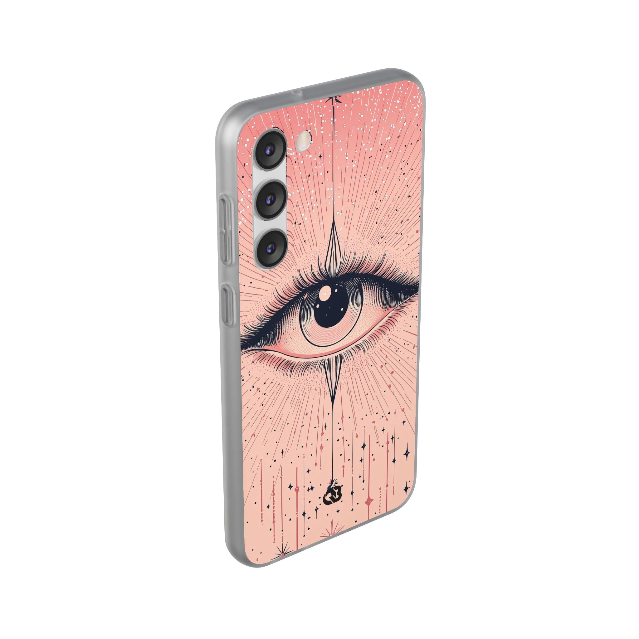 Obsidian Cosmic Gaze · Soft Coque de téléphone pour Samsung