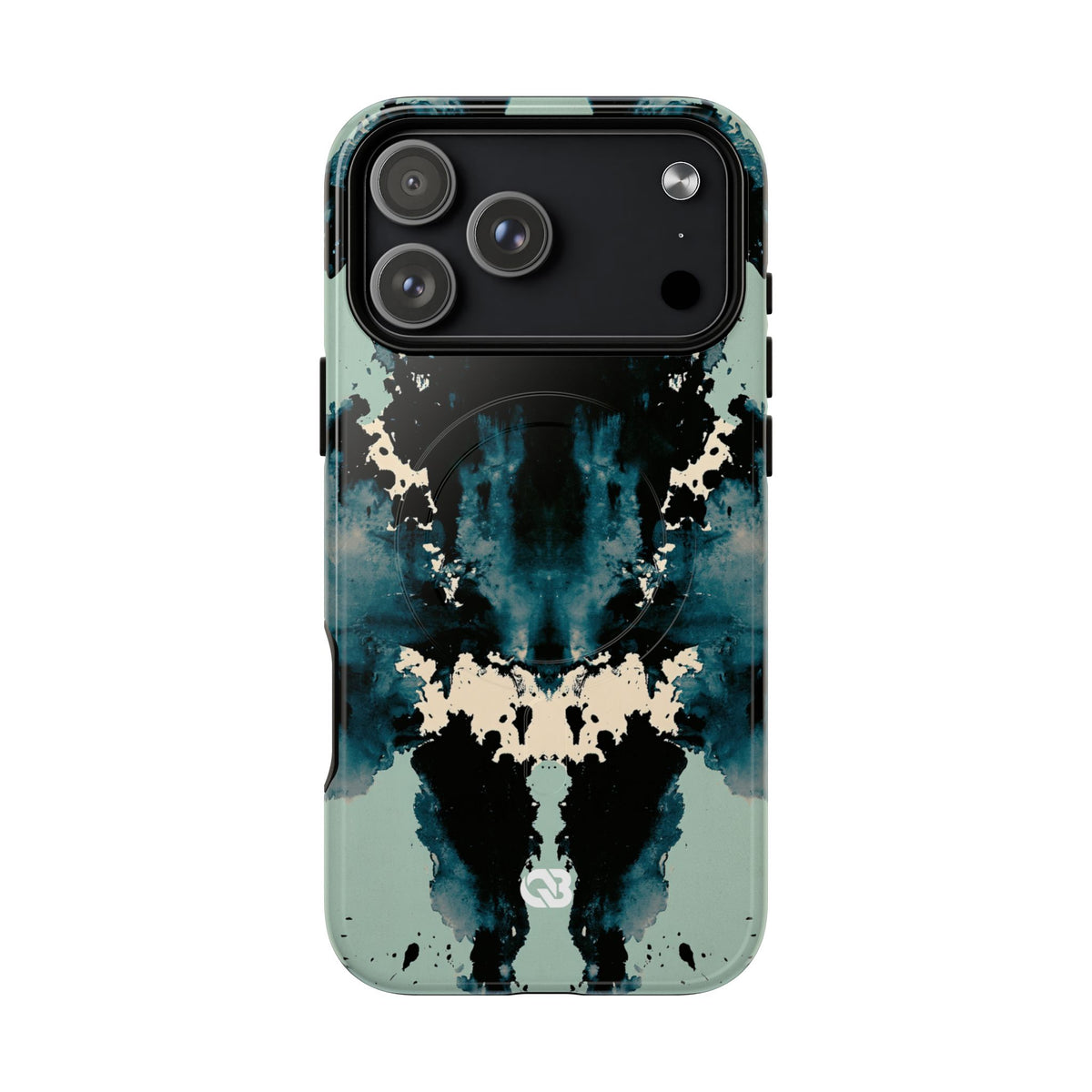Rorschach Ink Void · Tough 2.0 Magnetic Phone Case for iPhone · Black