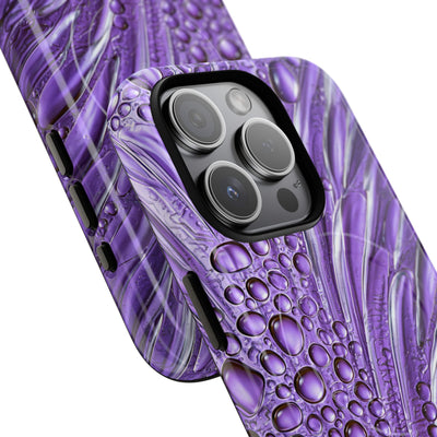 Violet Liquid Gel · Tough 2.0 Magnetic Phone Case for iPhone · Purple