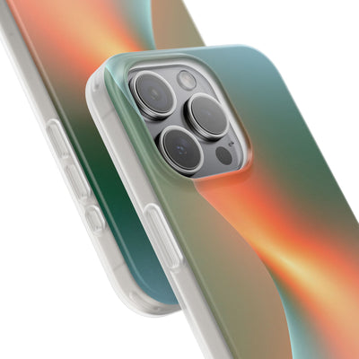 Radiant Contour · Lite Phone Case for iPhone ·  Orange