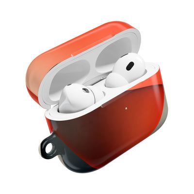 Translucent Crimson Form · Hard Case for AirPods & AirPods Pro · Red