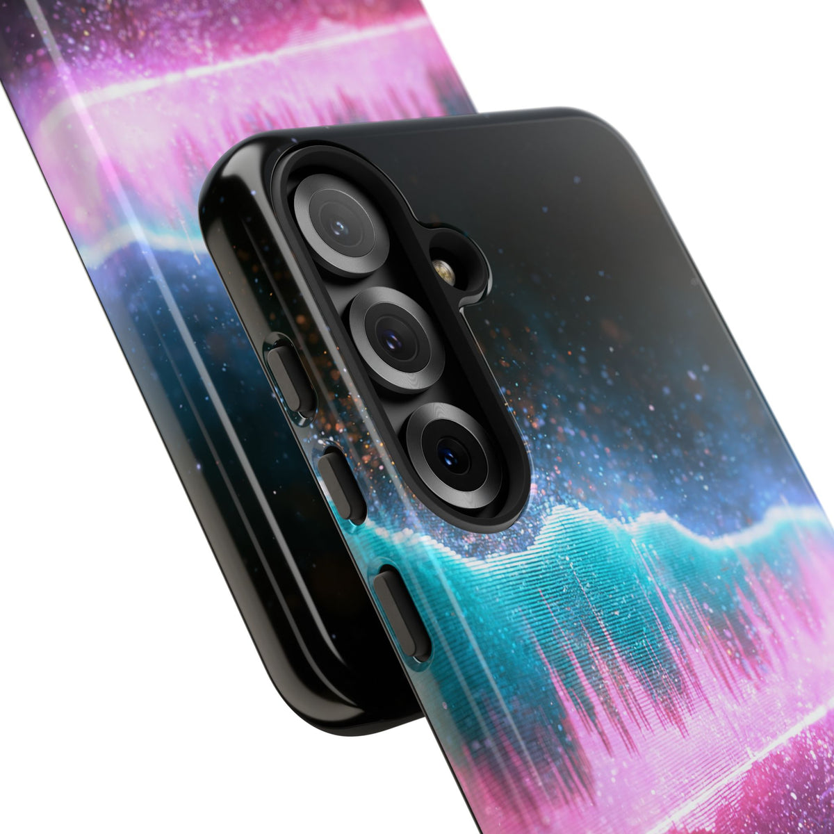 Digital Frequency · Tough Phone Case for Samsung · Pink