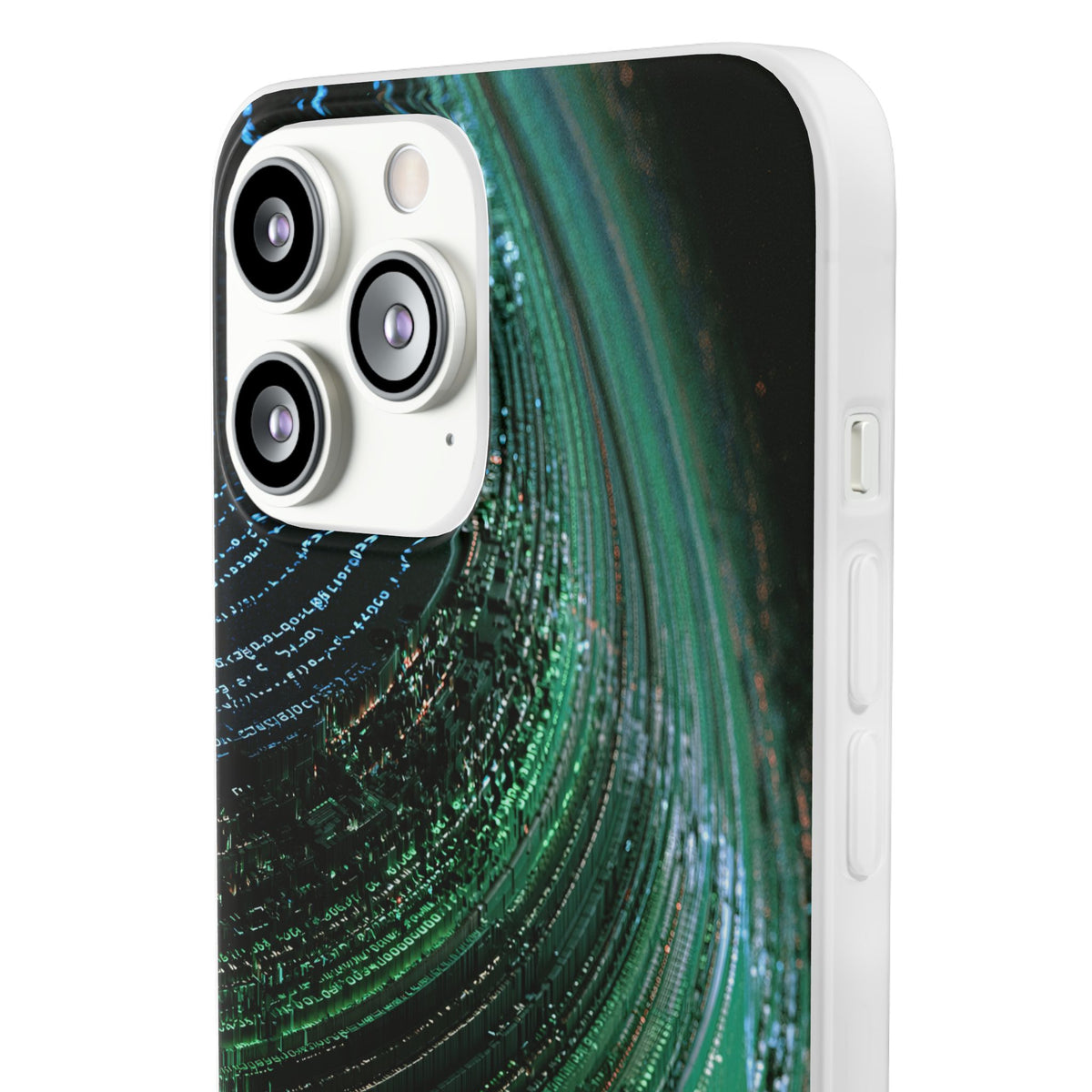 Orbital Data Stream · Lite Phone Case for iPhone ·  Green