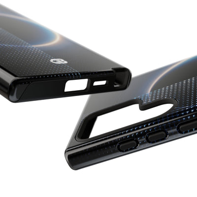 Luminous Meridian · Tough Phone Case for Samsung · Black