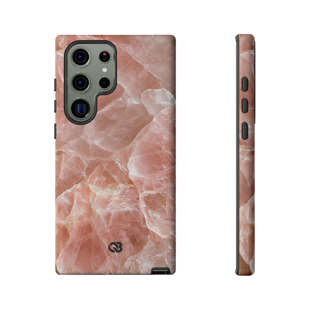 Rose Quartz Facet · Tough Phone Case for Samsung · Pink