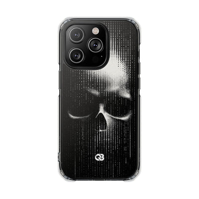 Raster Phantom · Clear Impact Magnetic Phone Case for iPhone ·  Black