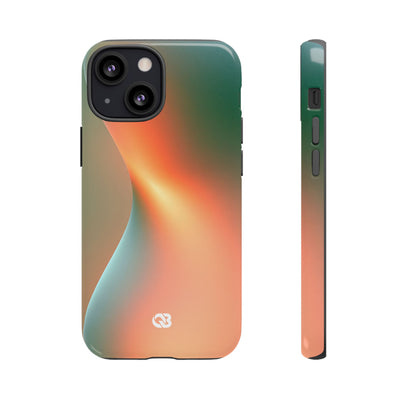 Radiant Contour · Tough Phone Case for iPhone · Orange