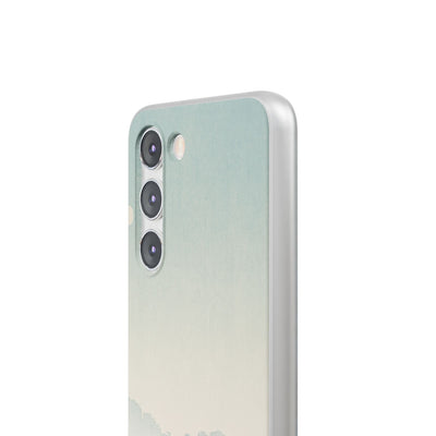 Blue Lite Phone Case for Samsung - Mist Valley Pagoda