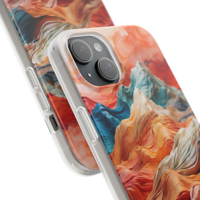 Molten Ridge Flow · Soft Phone Case for iPhone