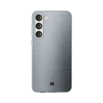 Brushed Aluminum · Lite Phone Case for Samsung · Silver