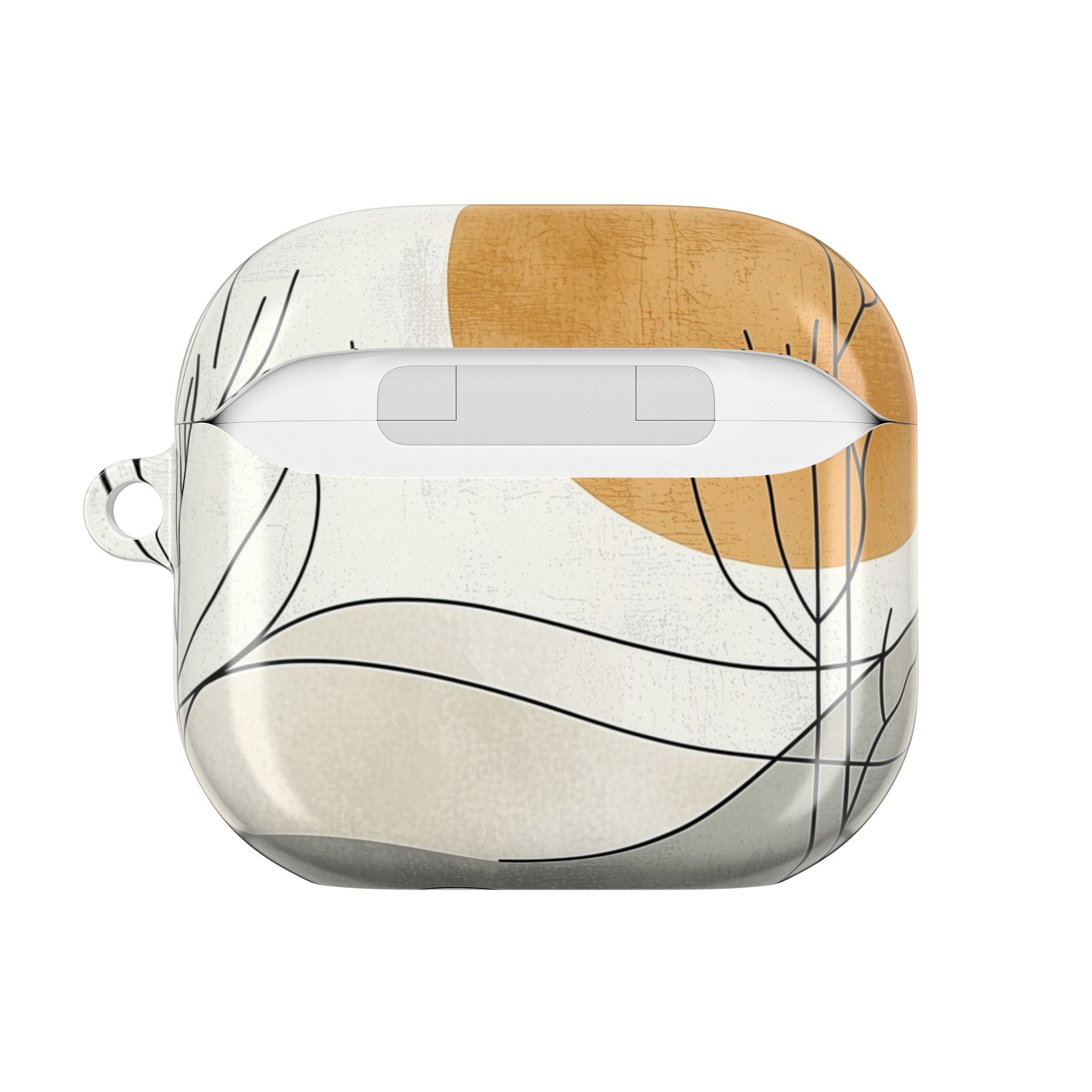 Orange Eclipse Trees - AirPods Case