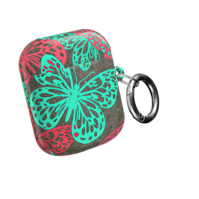 Electric Papillon · Hard Case for AirPods & AirPods Pro · Pink