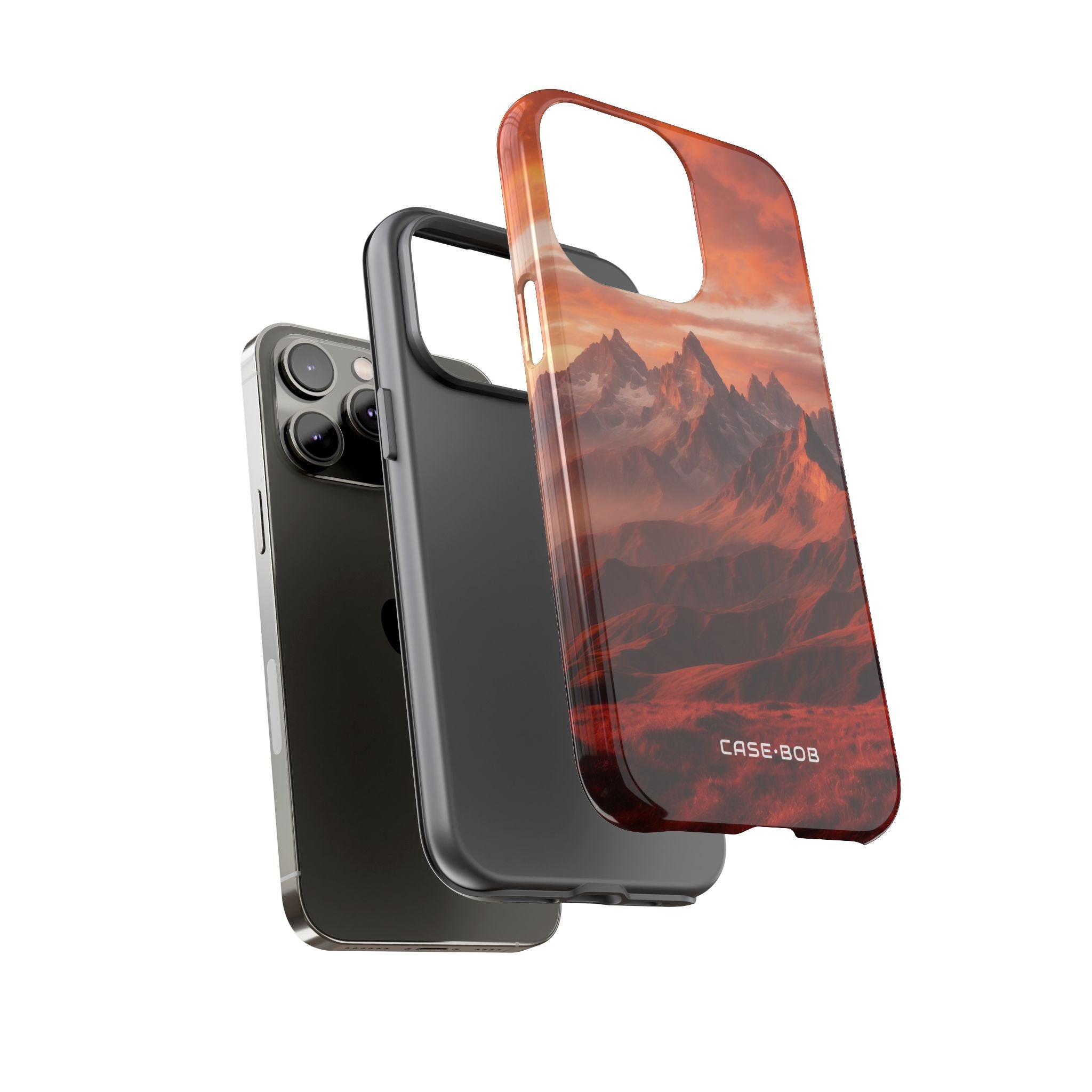 Jagged Glow iPhone 14 Pro Max Case - Tough
