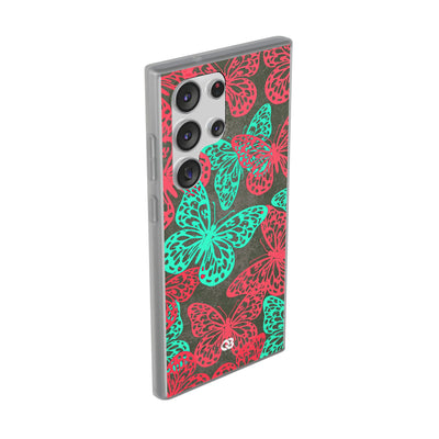 Electric Papillon · Lite Phone Case for Samsung · Pink