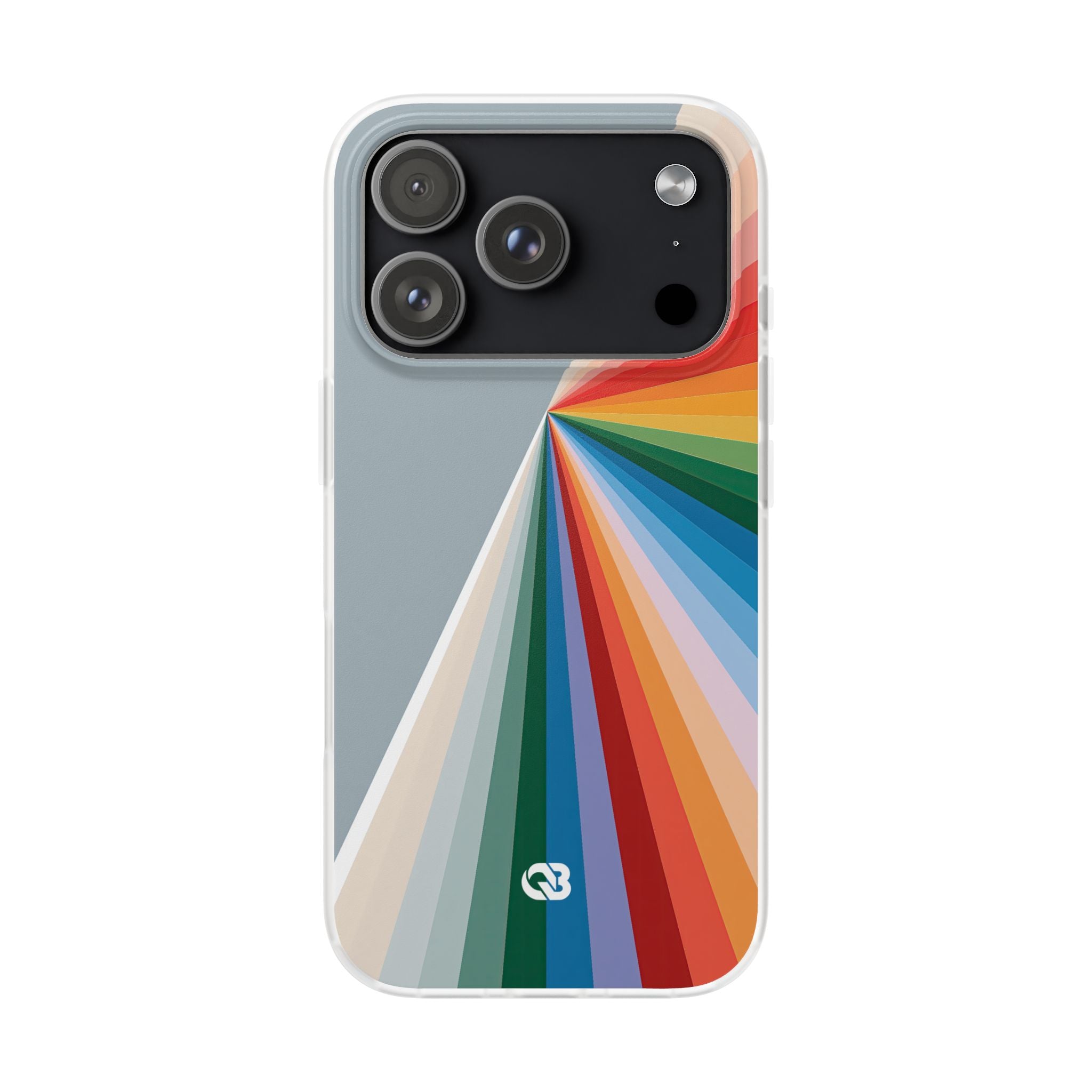 Grey Lite Phone Case for iPhone - Slate Prism Burst