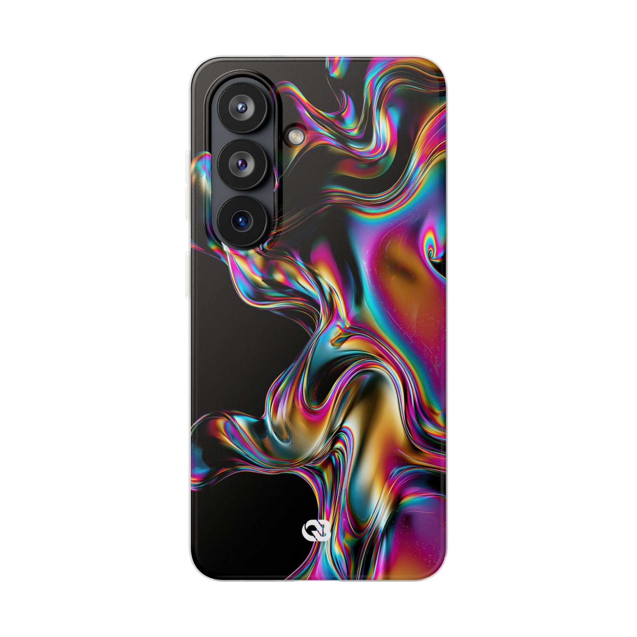 Purple Lite Phone Case for Samsung - Liquid Neon Chrome