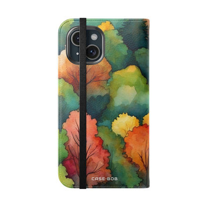 Autumn Grove - iPhone 15 Case - Wallet