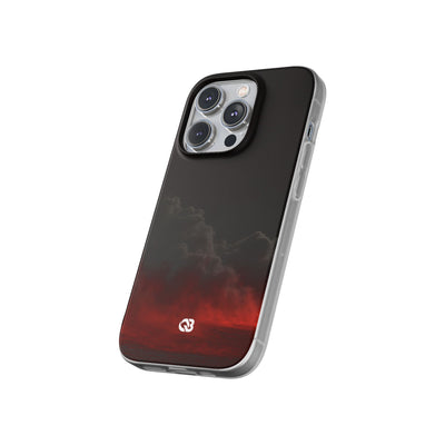 Crimson Fog Void · Lite Phone Case for iPhone ·  Black