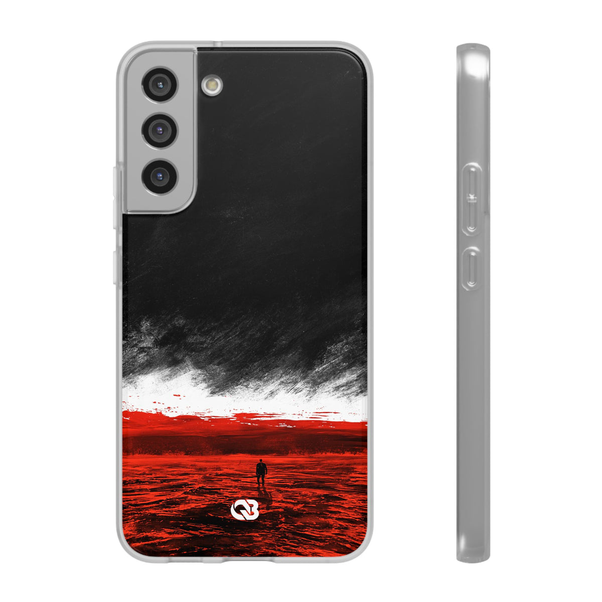 Crimson Horizon · Lite Phone Case for Samsung · Black