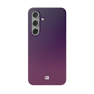 Purple Lite Phone Case for Samsung - Nocturnal Plum Fade