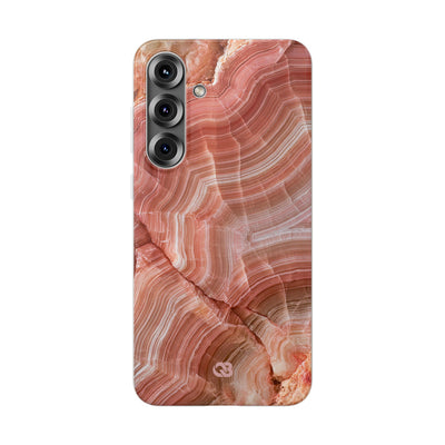 Blushing Rose Strata · Lite Phone Case for Samsung · Pink