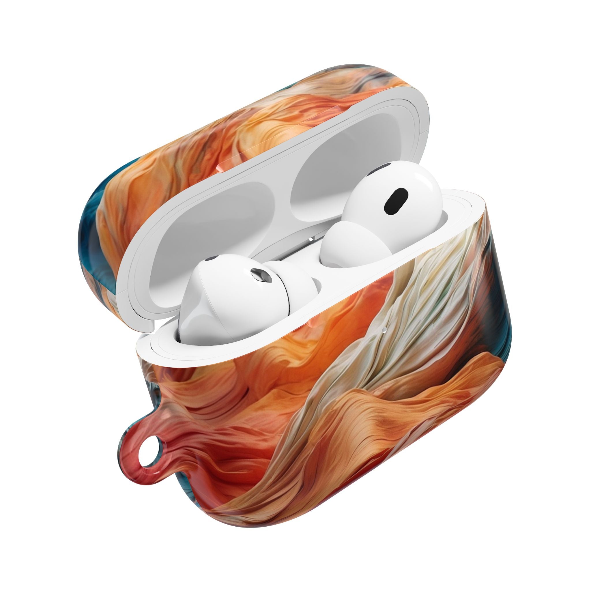 Fabric Peaks Sunset - AirPods Case