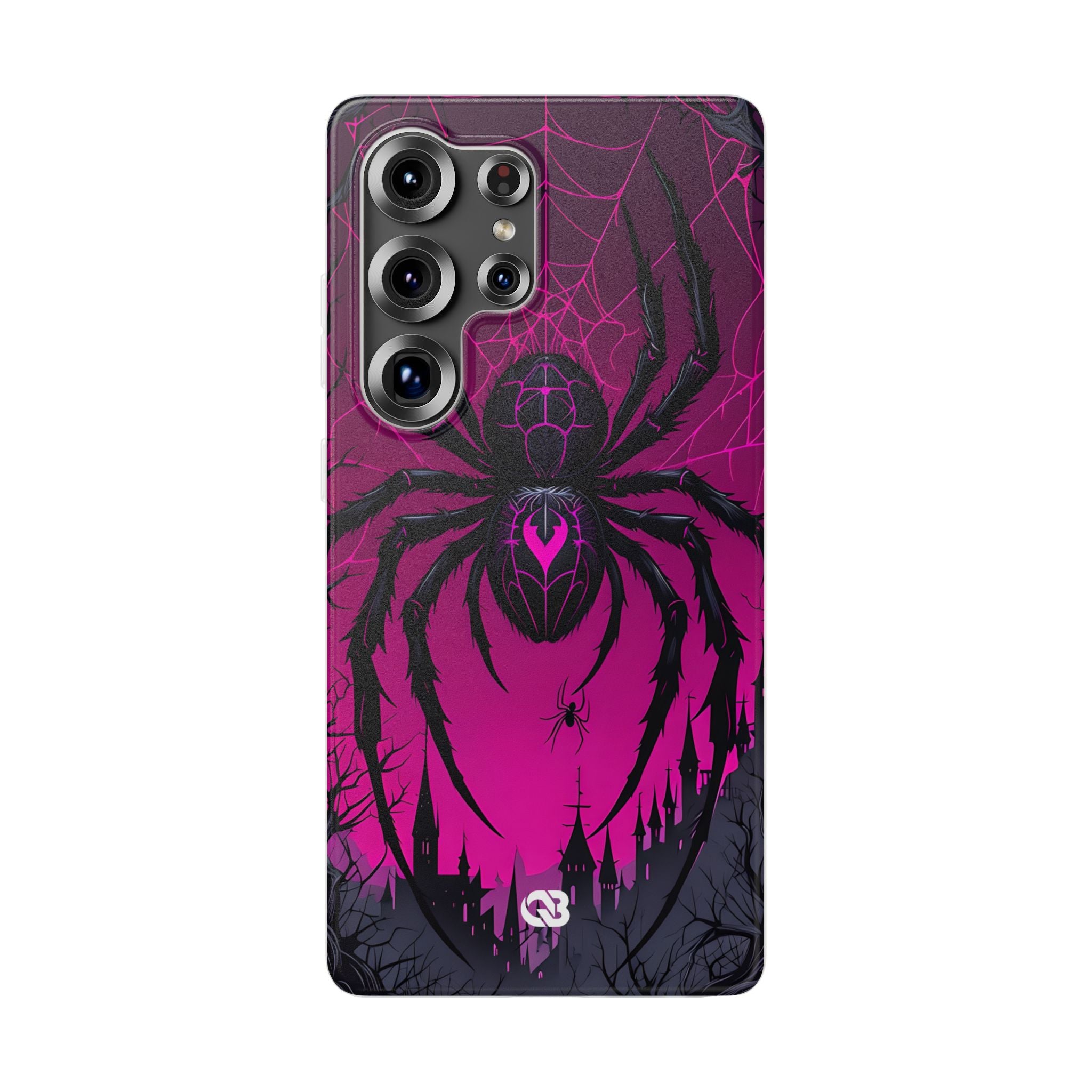 Obsidian Neon Widow · Soft Custodia per Samsung