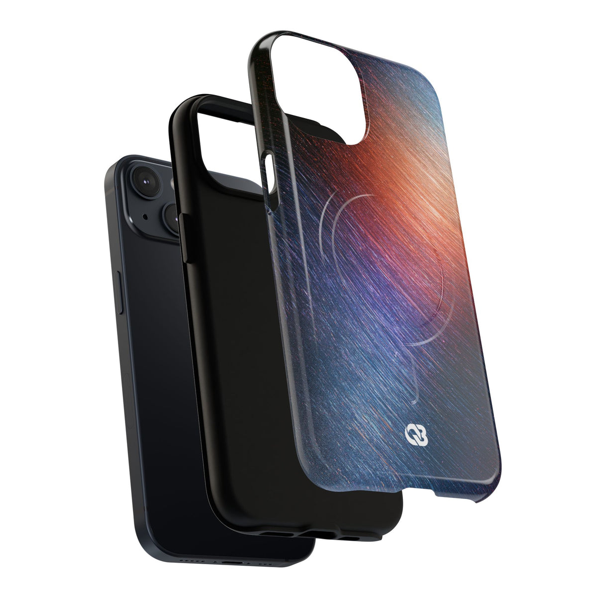 Radiant Energy Stream · Tough 2.0 Magnetic Phone Case for iPhone · Blue