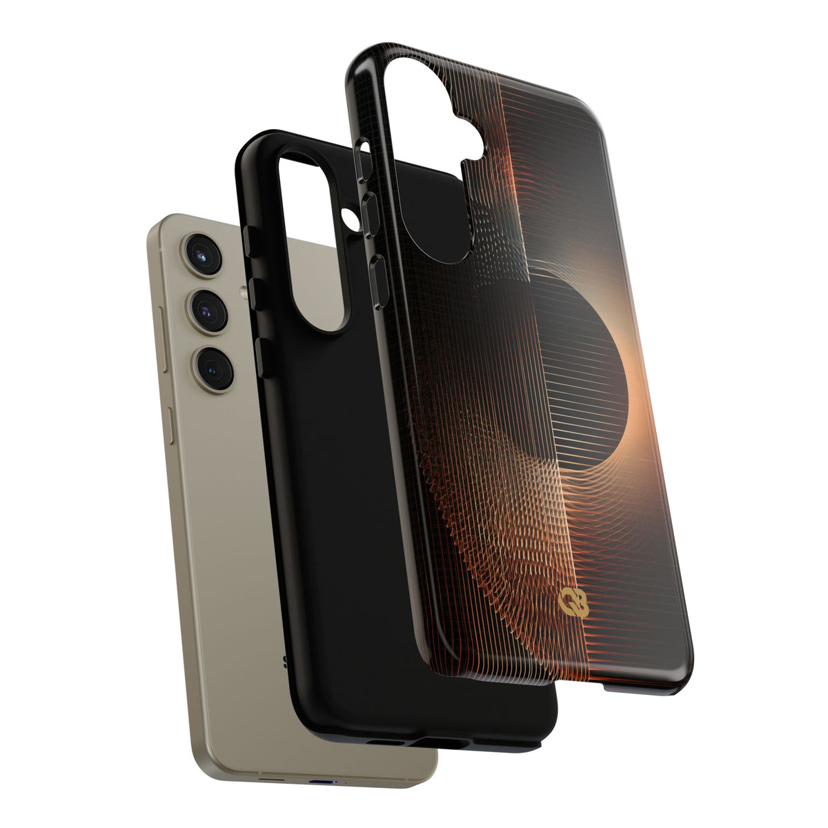 Amber Meridian · Tough Phone Case for Samsung · Black