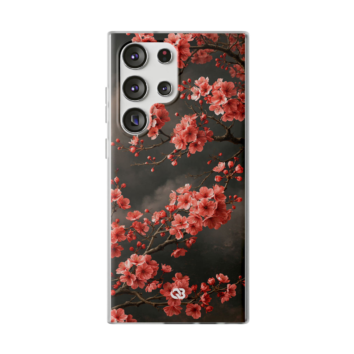 Dark Sakura Nocturne · Lite Phone Case for Samsung · Black