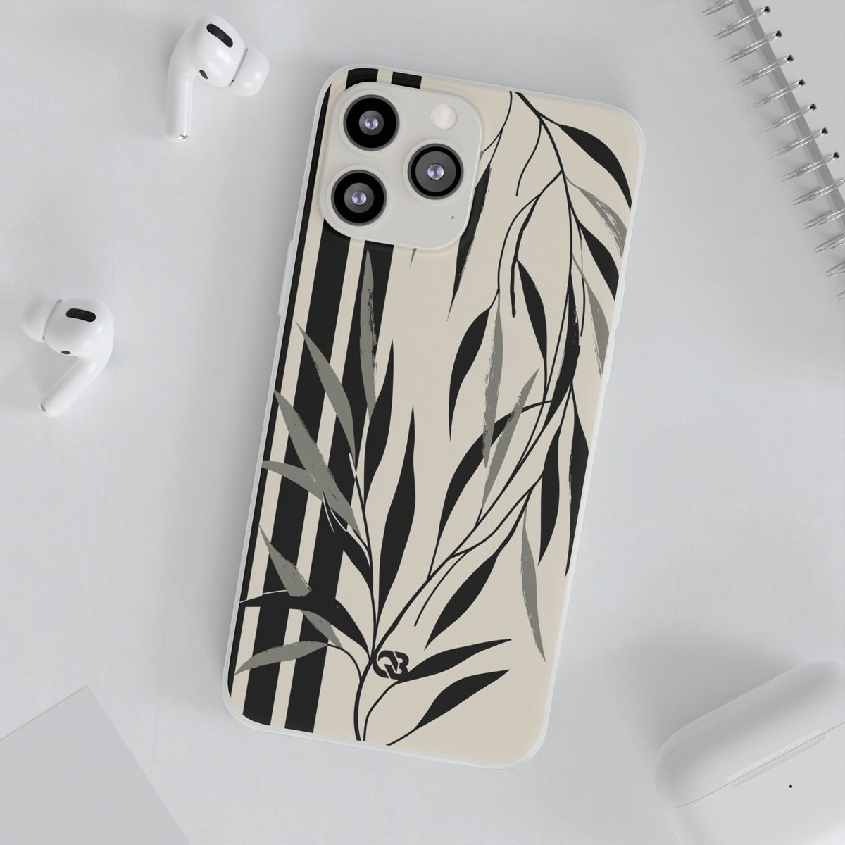 Linear Willow Study · Lite Phone Case for iPhone ·  Beige
