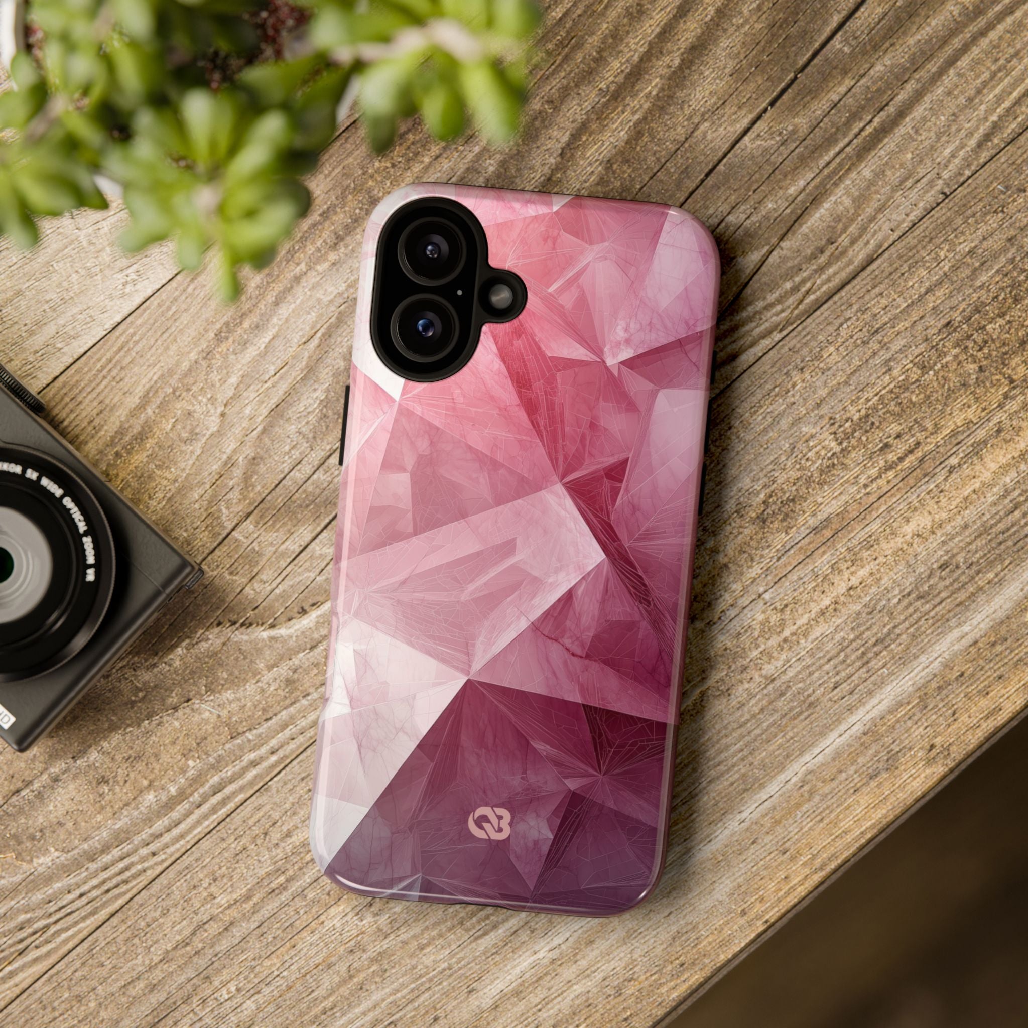 Shattered Rose Shards · Tough Phone Case for iPhone