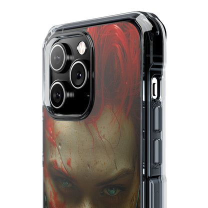 Red Spike Gaze iPhone 14 Pro Max Case - Impact