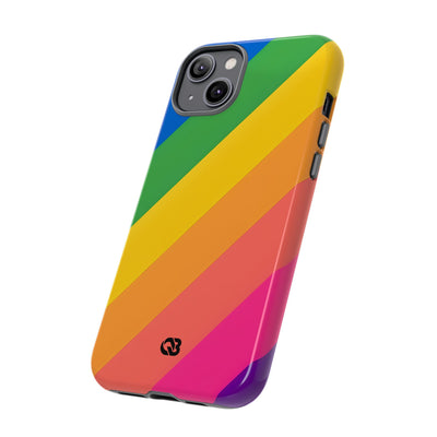 Vibrant Spectrum Slope · Tough Phone Case for iPhone