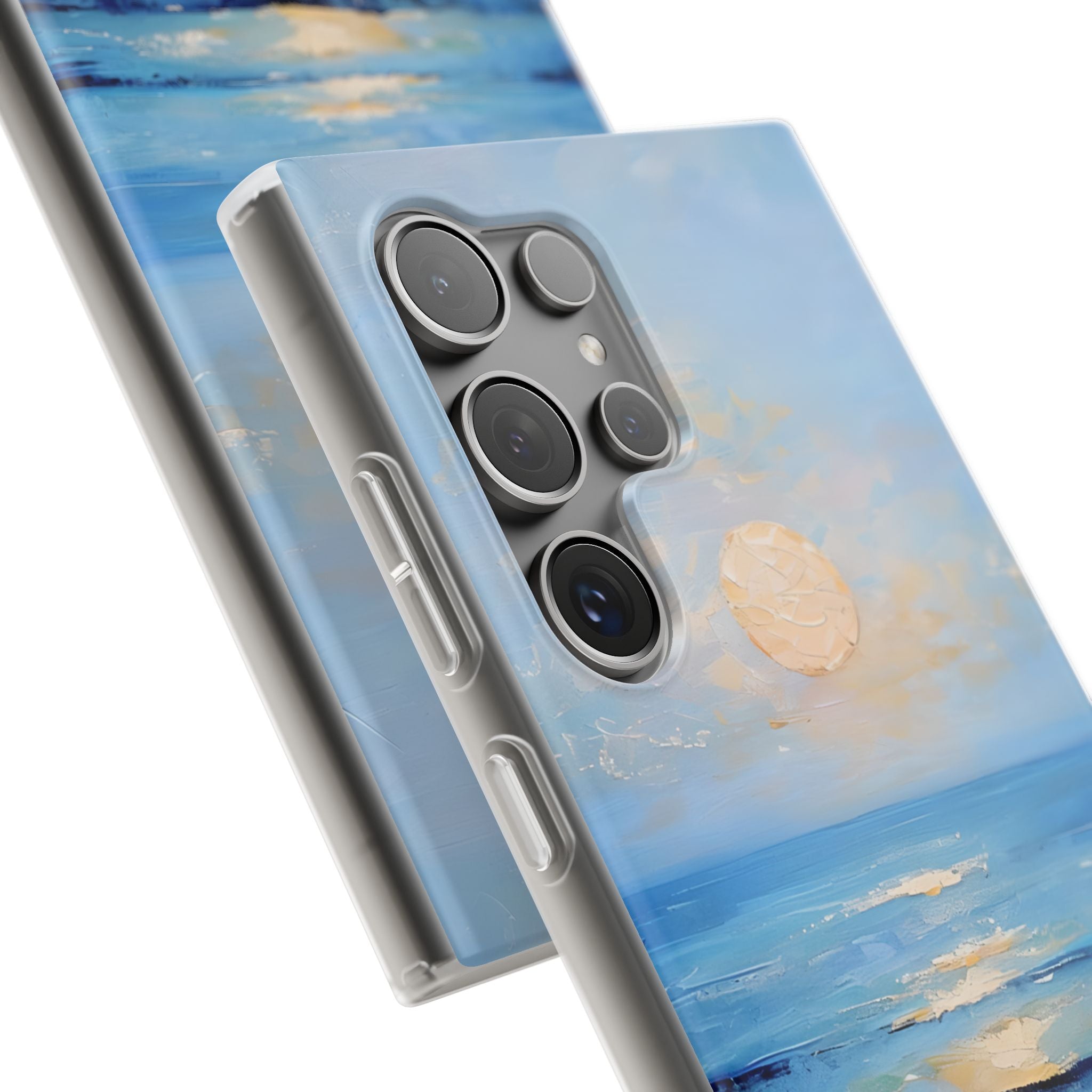 Cerulean Shoreline Sun · Soft Θήκη για Samsung